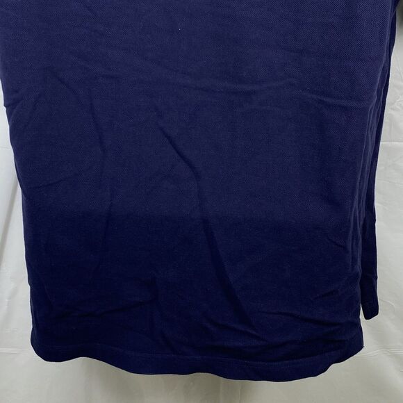 Vintage Le Best Cancun Embroidered Men’s Size Large Navy Blue Short Sleeve Polo - Picture 7 of 11